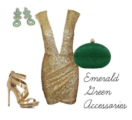 How To Wear Emerald Green Accessories
